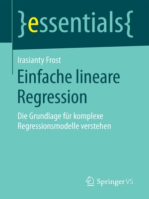 cover image of Einfache lineare Regression